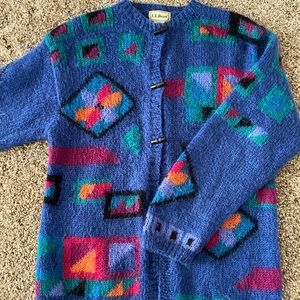 VINTAGE Llbean cardigan!!!